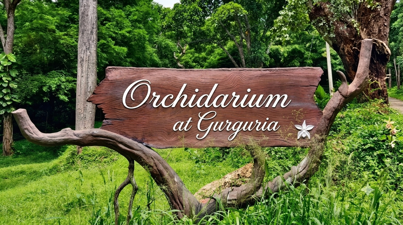 Orchidarium at Gurguria in Similipal Tiger Reserve